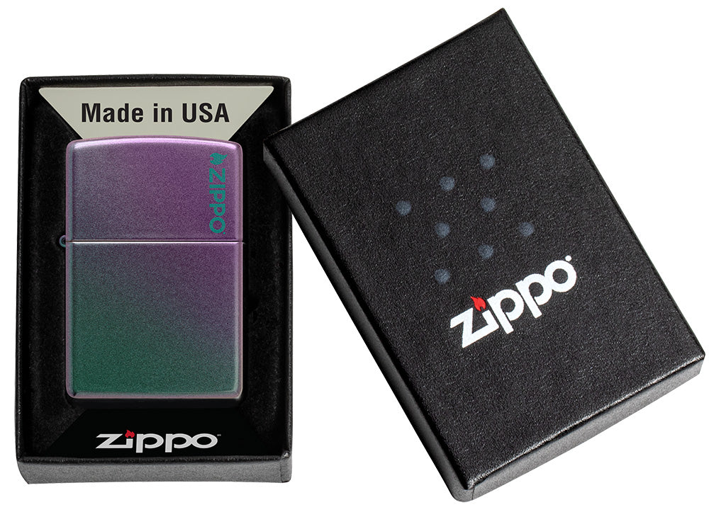 Zapalovač Zippo 26910 Iridescent Zippo Logo