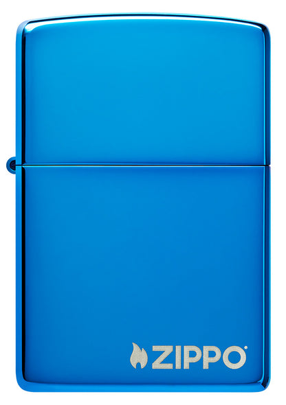 Zapalovač Zippo 27042 High Polish Blue Zippo Logo