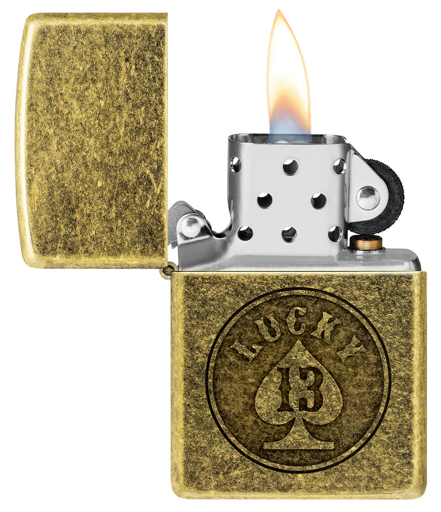 Zapalovač Zippo 29030 Lucky 13 Design
