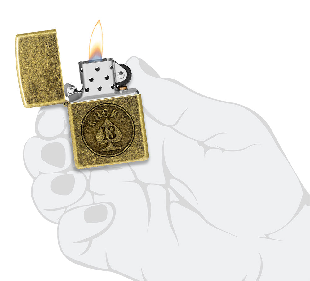Zapalovač Zippo 29030 Lucky 13 Design