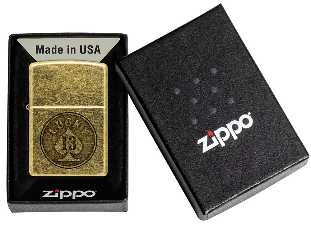 Zapalovač Zippo 29030 Lucky 13 Design