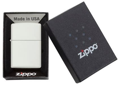 Zippo zapalovač 26040 White Matte