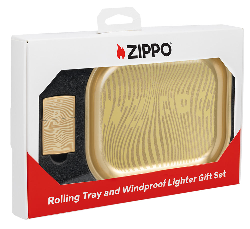 30066 Dárkový set Zippo se zapalovačem a balicím táckem