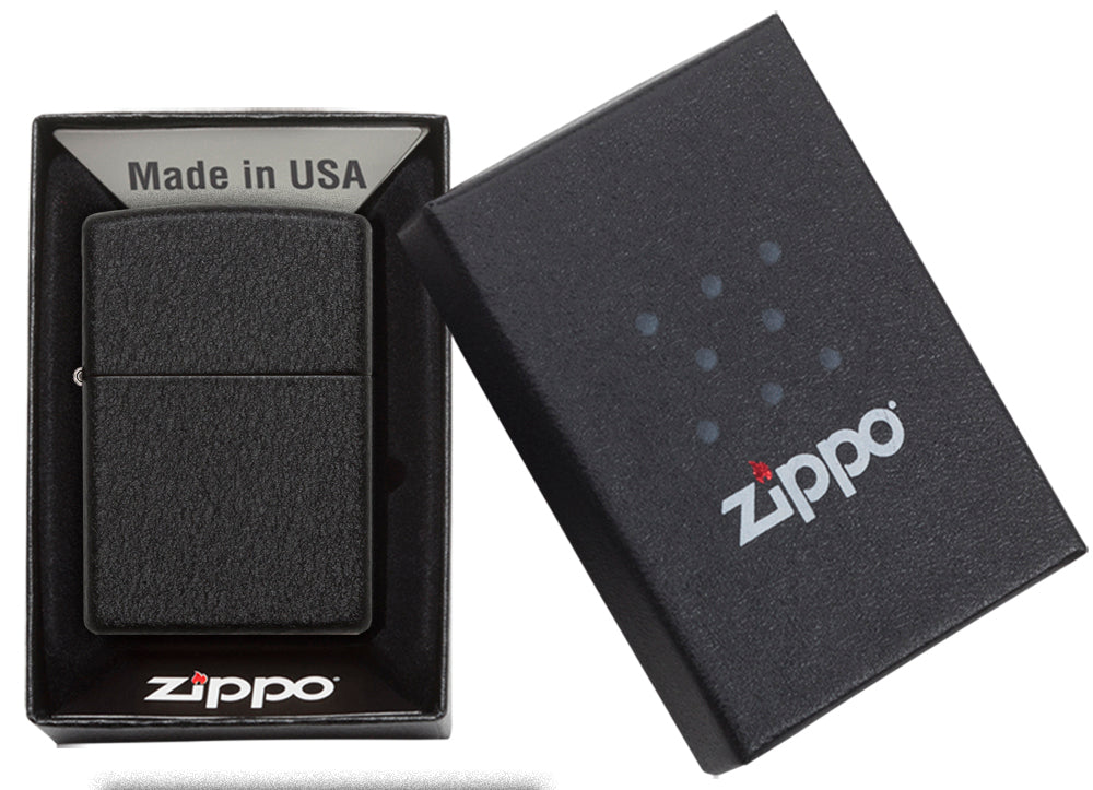 Zippo zapalovač 26075 Black Crackle™