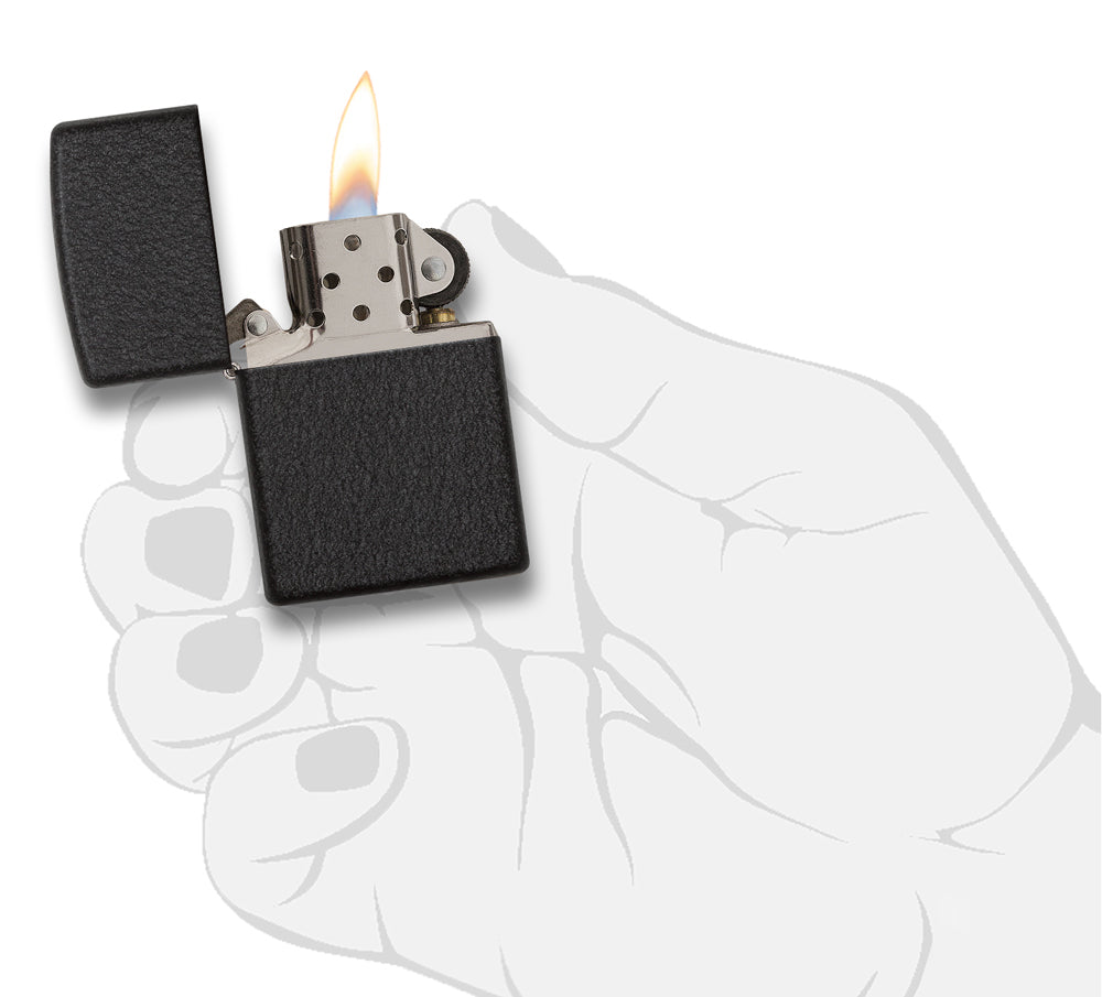 Zippo zapalovač 26075 Black Crackle™