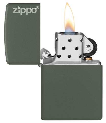 Zippo zapalovač 26093 Green Matte ZL