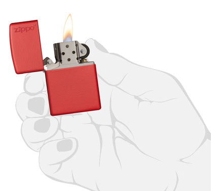 Zippo zapalovač 26096 Red Matte ZL