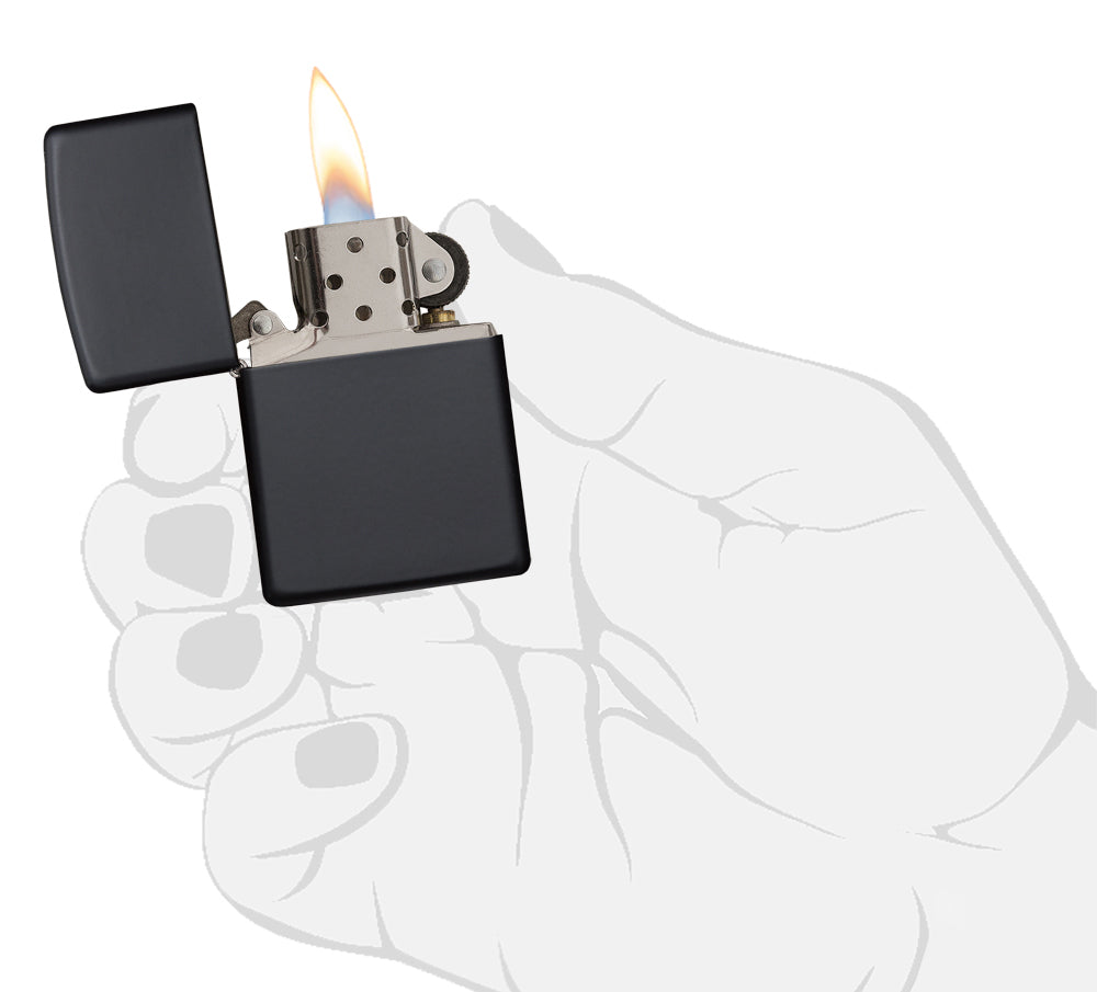 Zippo zapalovač 26110 Black Matte