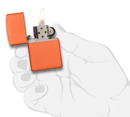 Zippo zapalovač 26347 Orange Matte
