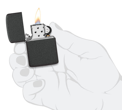 Zippo zapalovač 26601 1941 Black Crackle™
