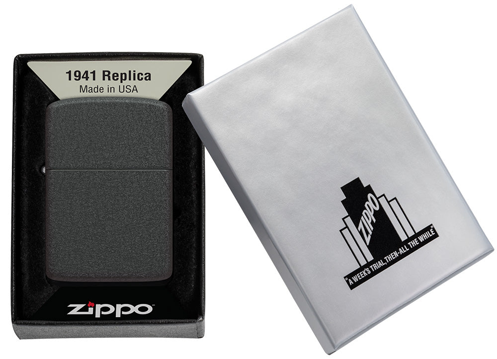 Zippo zapalovač 26601 1941 Black Crackle™