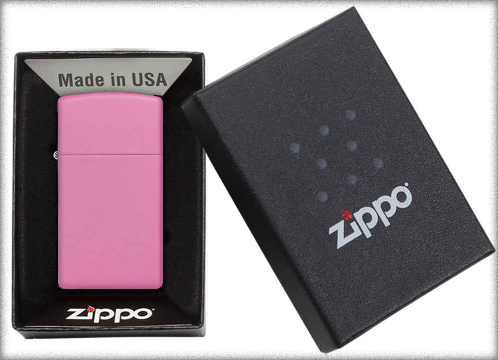 Zippo zapalovač 26646 Slim® Pink Matte