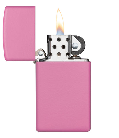 Zippo zapalovač 26646 Slim® Pink Matte