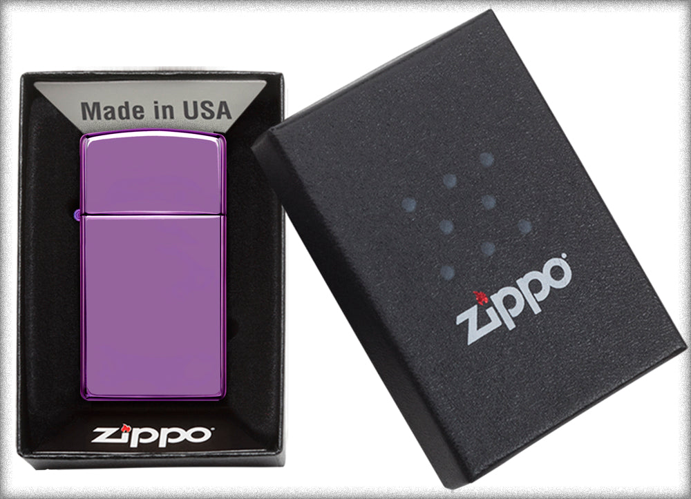 Zippo zapalovač 26647 Slim® High Polish Purple