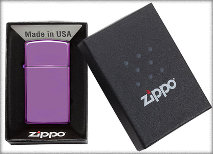 Zippo zapalovač 26647 Slim® High Polish Purple