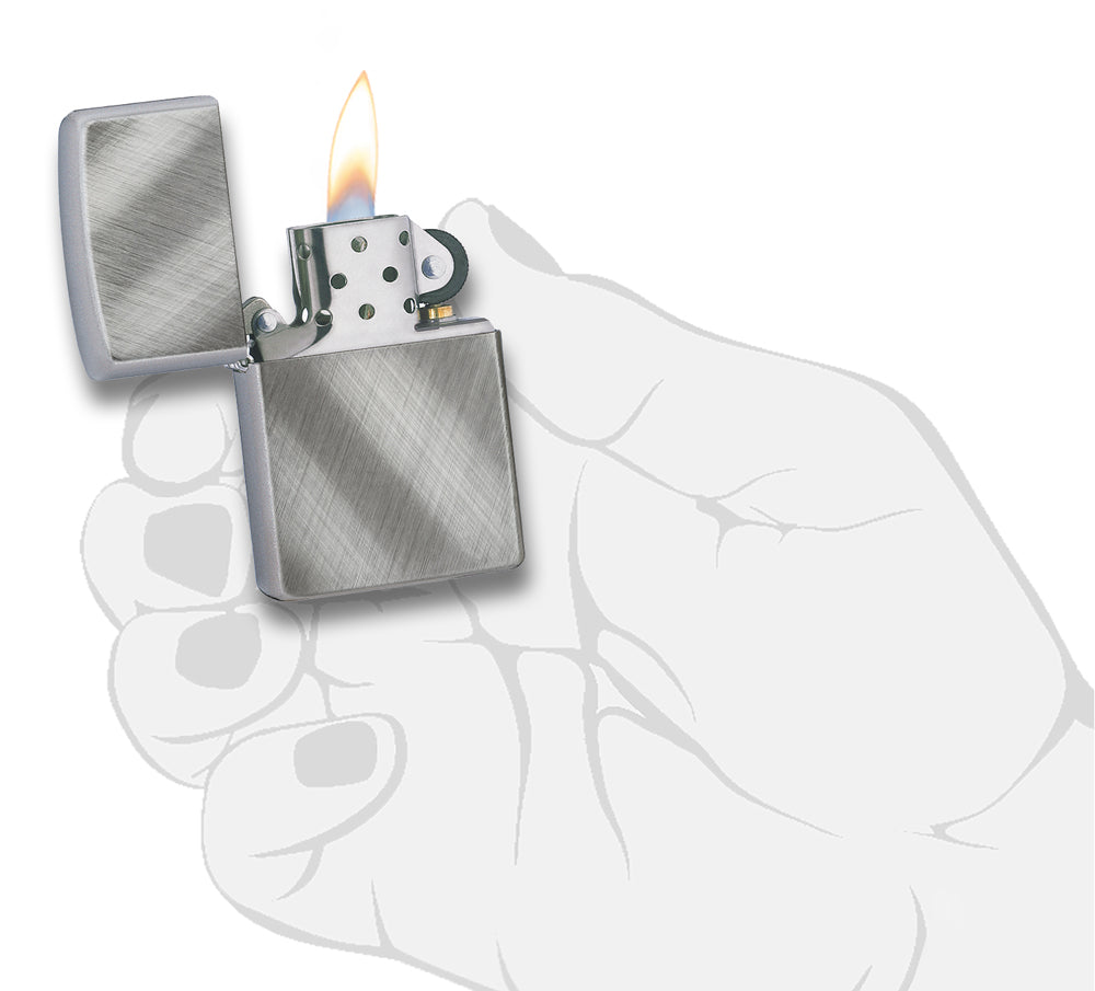Zippo zapalovač 27058 Diagonal Weave