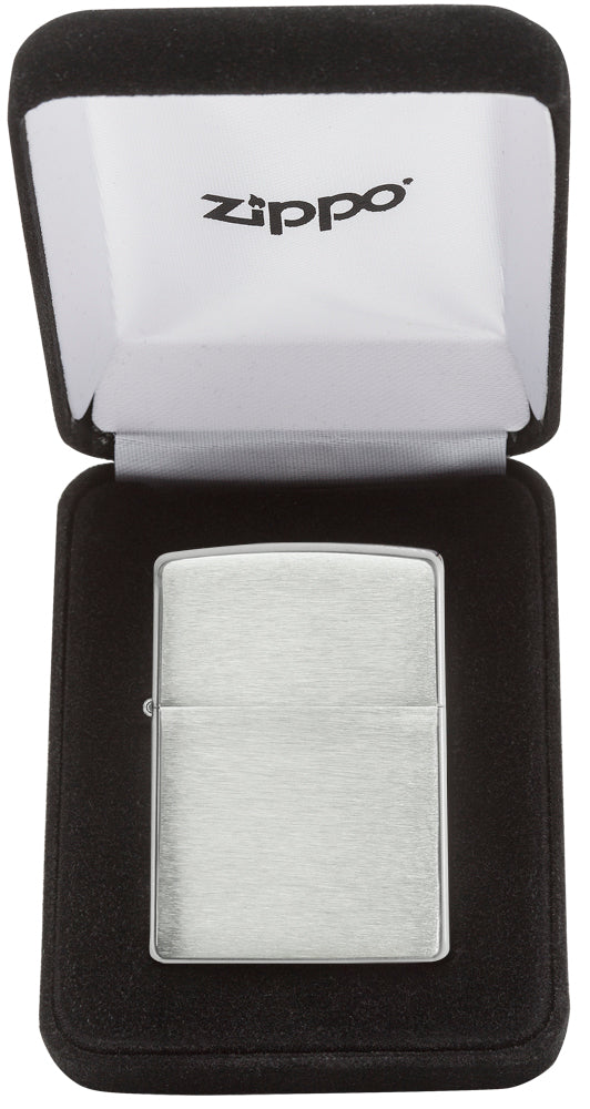 Zippo zapalovač 28019 Brushed Sterling Silver