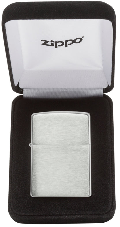 Zippo zapalovač 28019 Brushed Sterling Silver