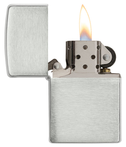 Zippo zapalovač 28019 Brushed Sterling Silver