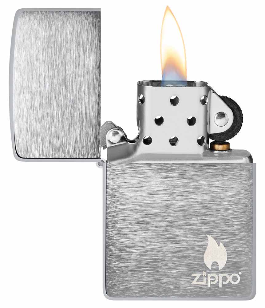 Zippo zapalovač 21633 Logo & Flame
