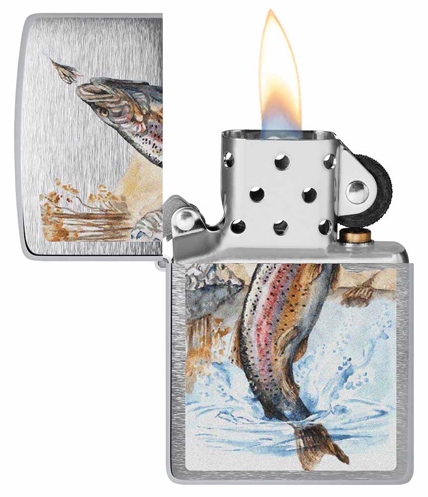 Zippo zapalovač 21862 Jumping Trout