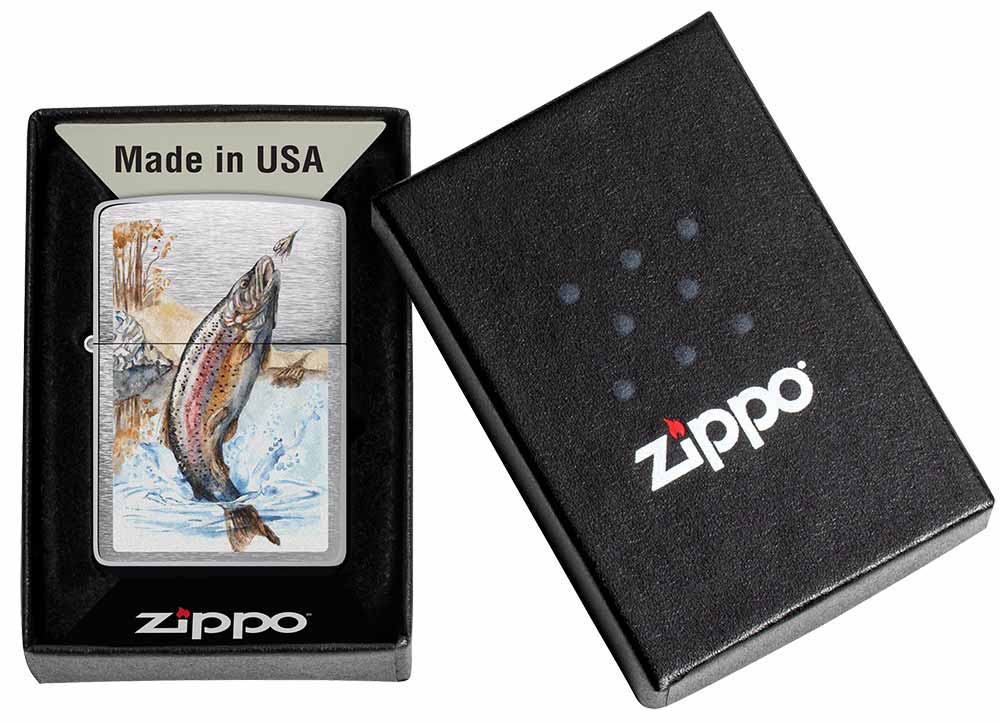 Zippo zapalovač 21862 Jumping Trout