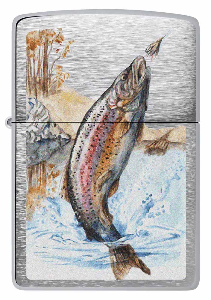 Zippo zapalovač 21862 Jumping Trout