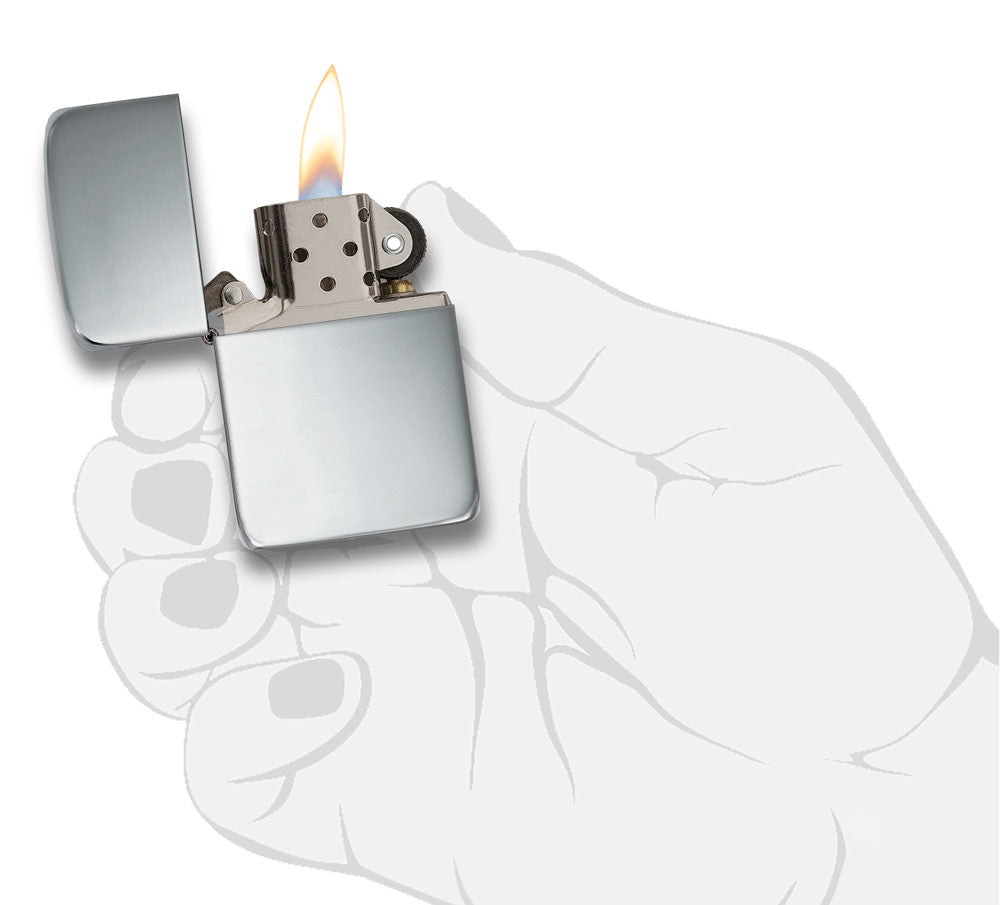 Zippo zapalovač 28078 1941 Sterling Silver
