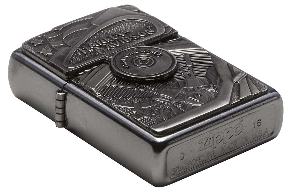 Zippo zapalovač 25030 Harley-Davidson® Motor Flag