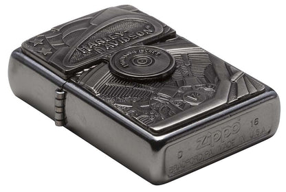 Zippo zapalovač 25030 Harley-Davidson® Motor Flag