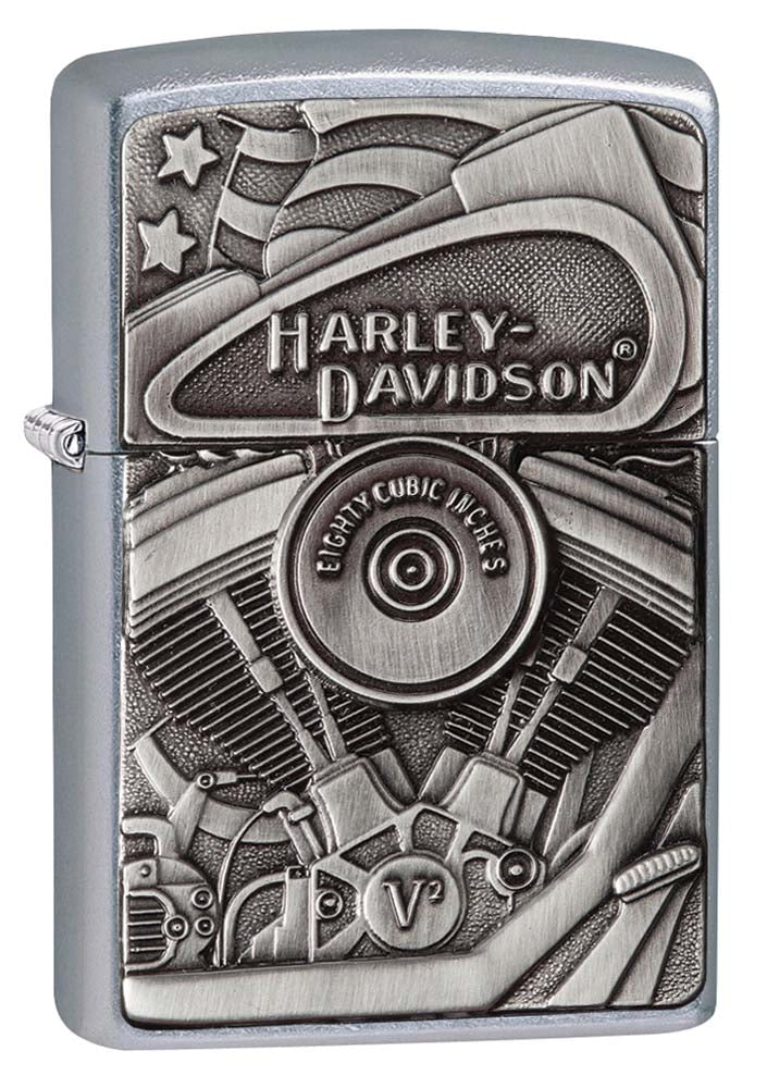 Zippo zapalovač 25030 Harley-Davidson® Motor Flag