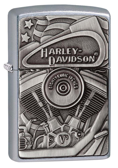 Zippo zapalovač 25030 Harley-Davidson® Motor Flag