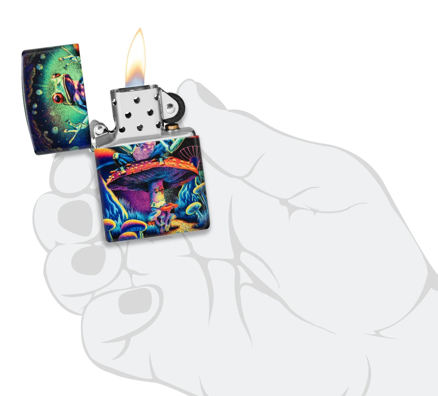 Zapalovač Zippo 66110 Zen Frog Design