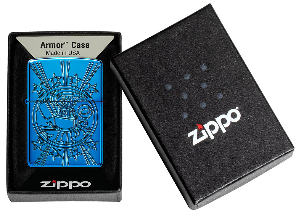 Zapalovač Zippo 66114 Armor® Zippo Starburst Design