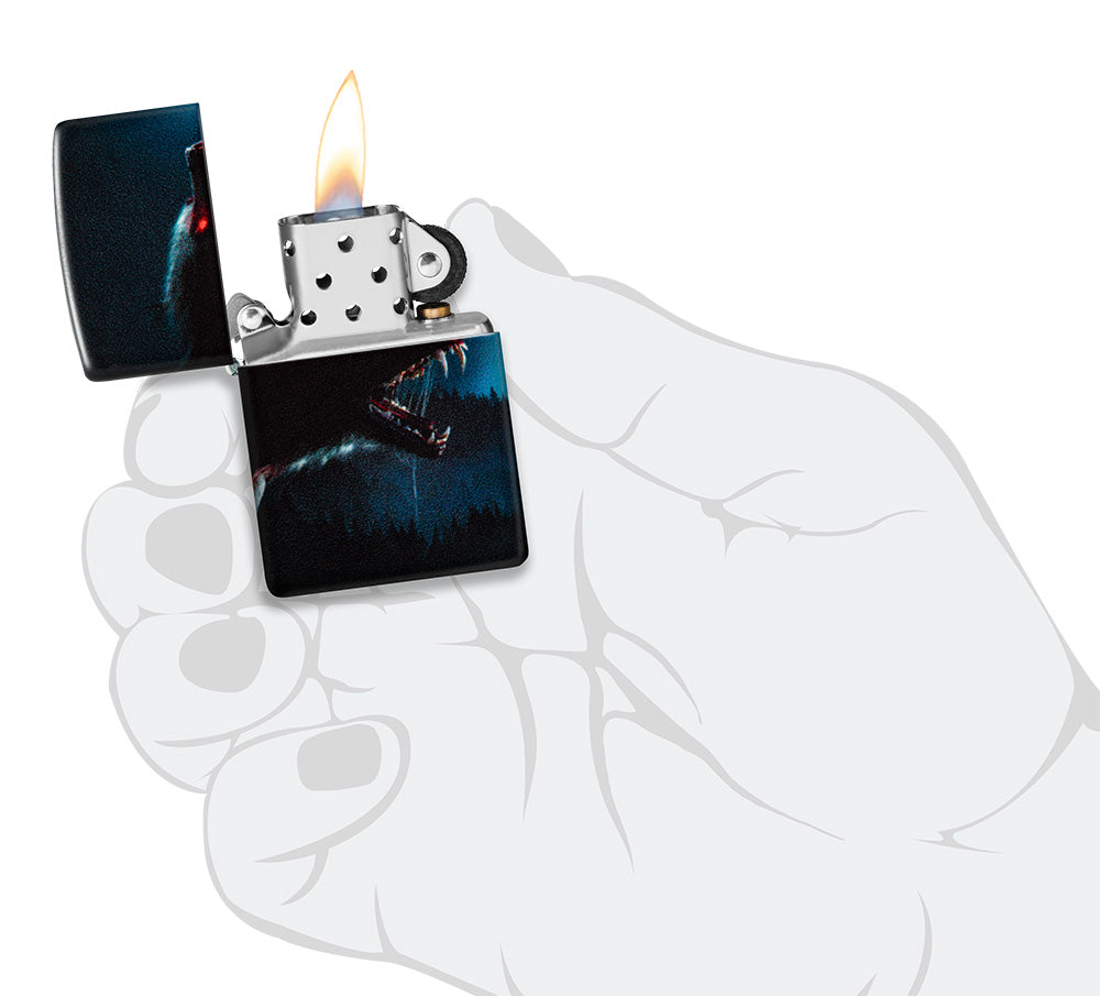 Zapalovač Zippo 66117 Horror Wolf Design