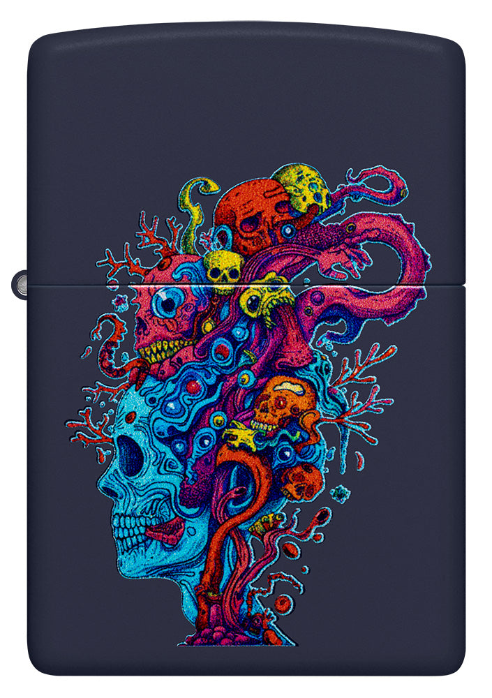 Zapalovač Zippo 66121 Skull Reef Design