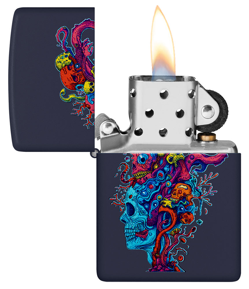 Zapalovač Zippo 66121 Skull Reef Design