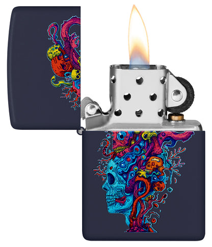Zapalovač Zippo 66121 Skull Reef Design