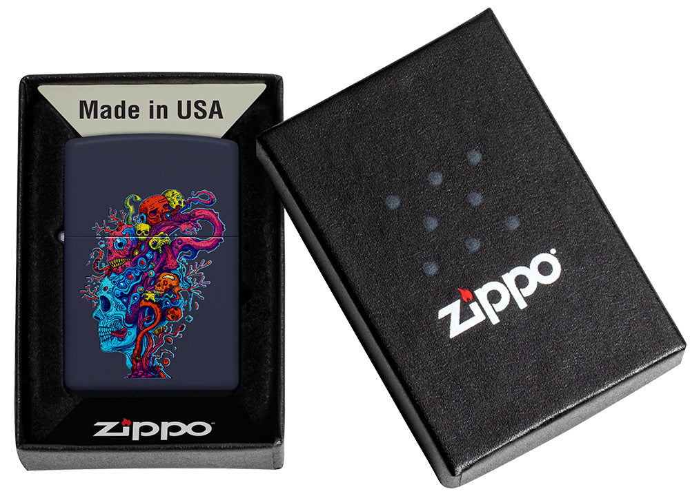 Zapalovač Zippo 66121 Skull Reef Design