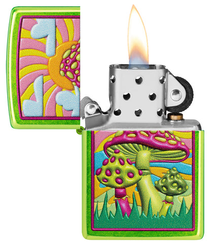 Zapalovač Zippo 66122 Spotted Mushrooms Design