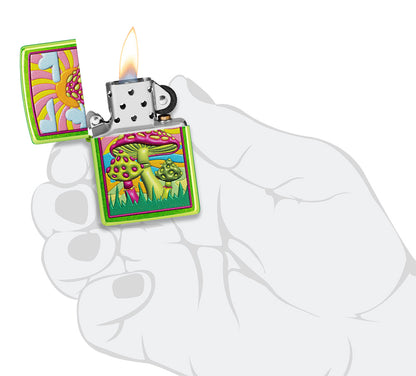 Zapalovač Zippo 66122 Spotted Mushrooms Design