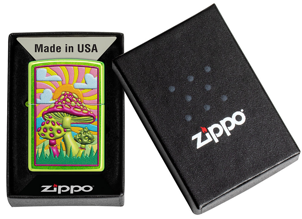 Zapalovač Zippo 66122 Spotted Mushrooms Design