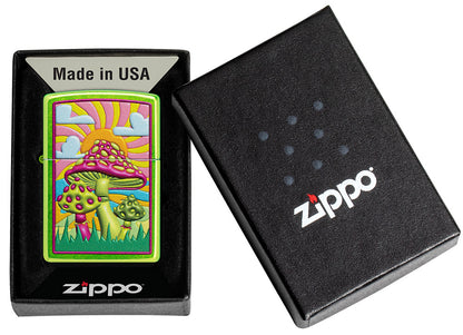 Zapalovač Zippo 66122 Spotted Mushrooms Design