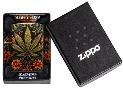 Zapalovač Zippo 66125 Cannabis Tapestry Design