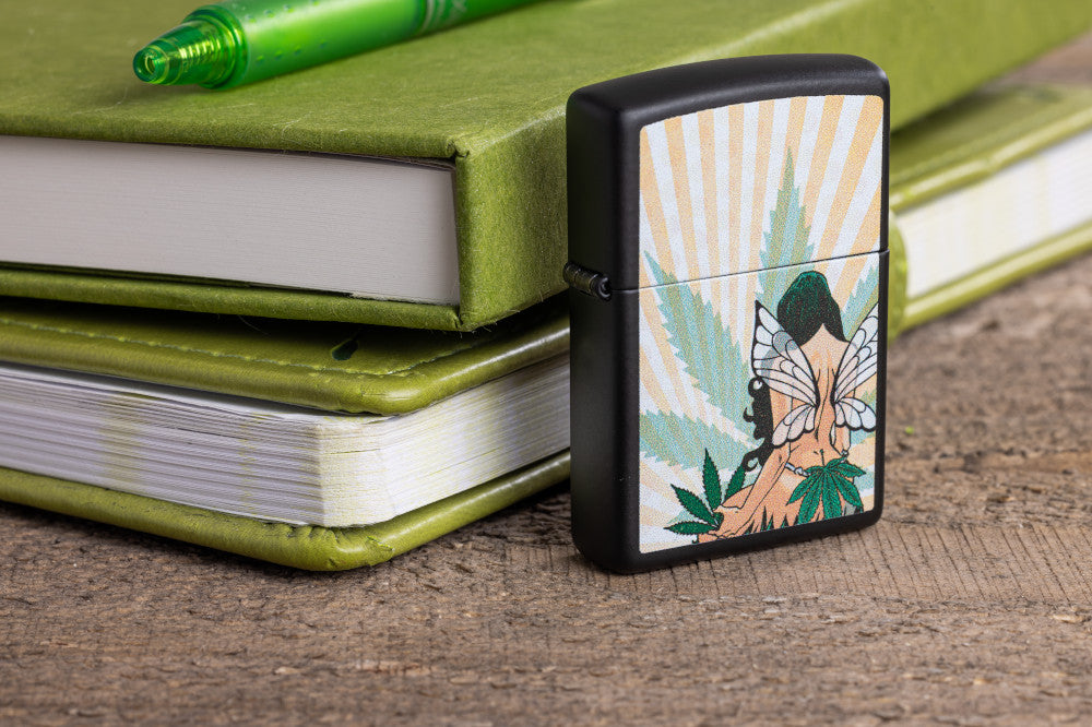 Zapalovač Zippo 66126 Cannabis Fairy Design
