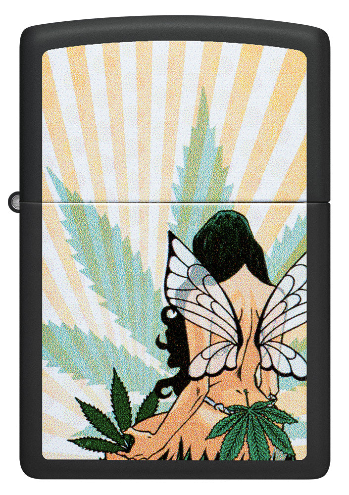 Zapalovač Zippo 66126 Cannabis Fairy Design