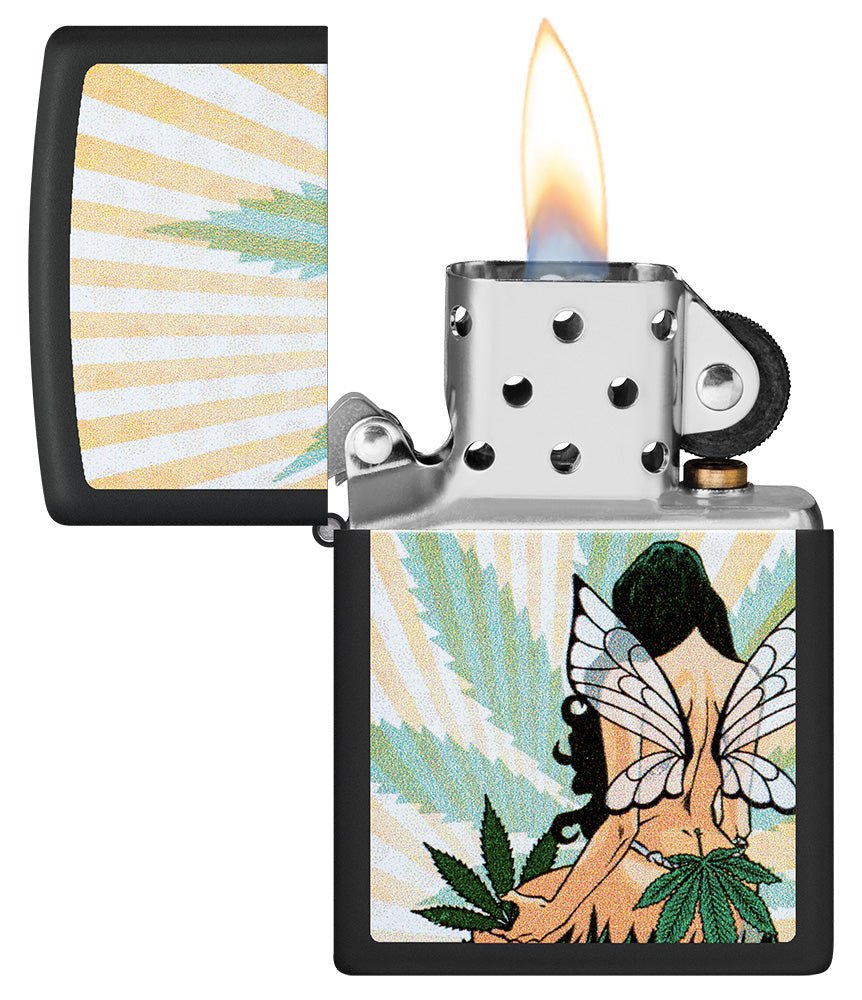 Zapalovač Zippo 66126 Cannabis Fairy Design