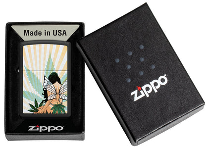Zapalovač Zippo 66126 Cannabis Fairy Design
