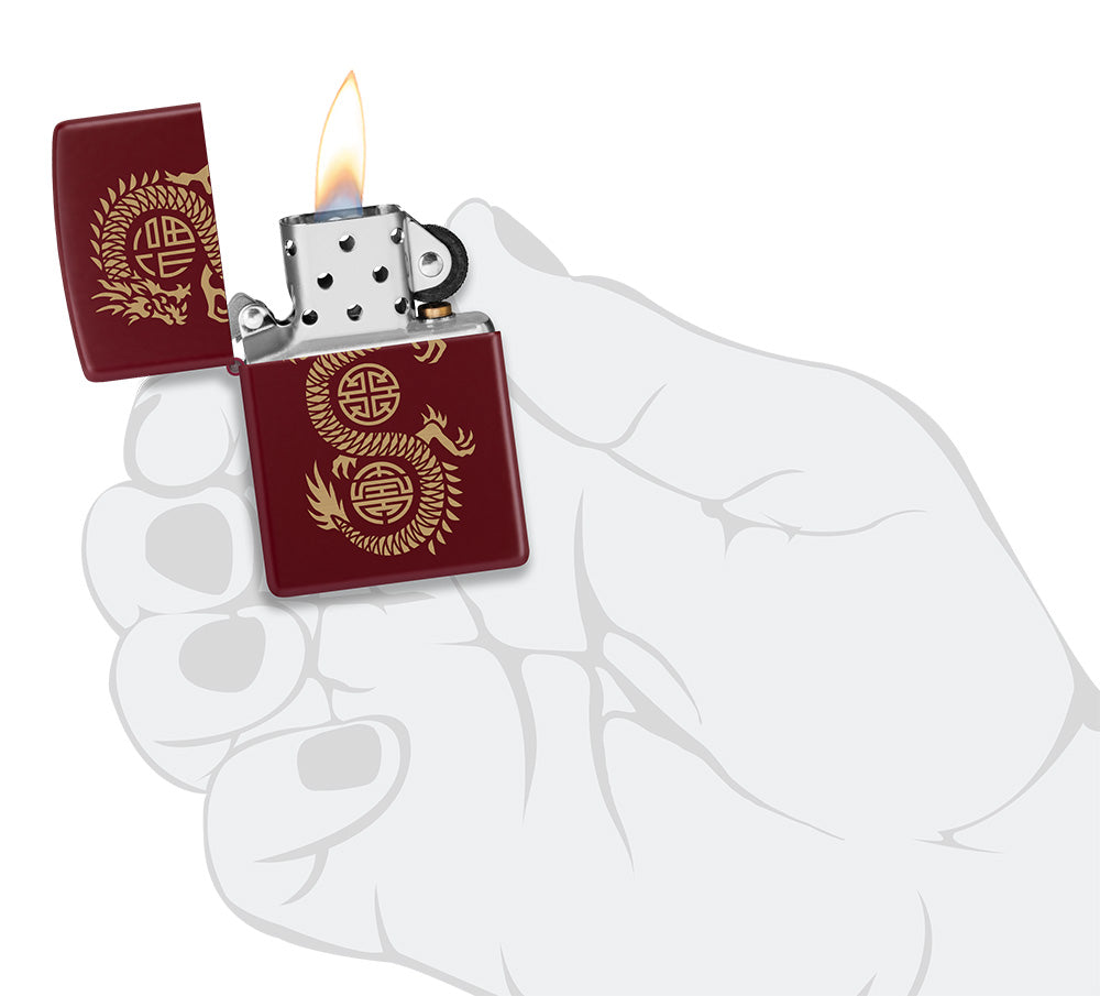 Zapalovač Zippo 66127 Lucky Dragon Design