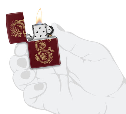 Zapalovač Zippo 66127 Lucky Dragon Design